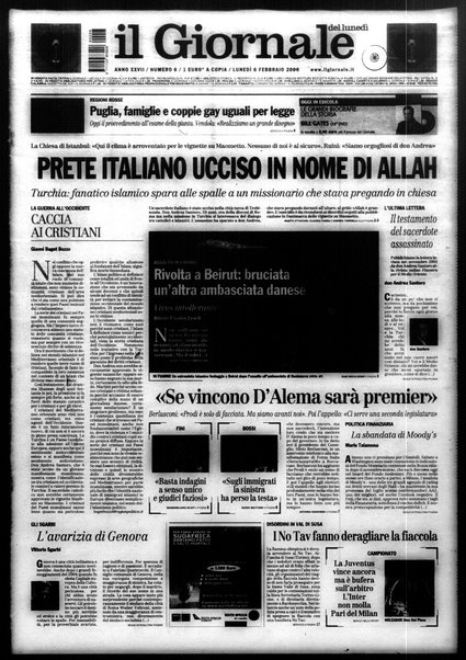 Il giornale del lunedi